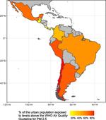 Ambient fine particulate matter in Latin American cities: Levels, population exposure, and associated urban factors